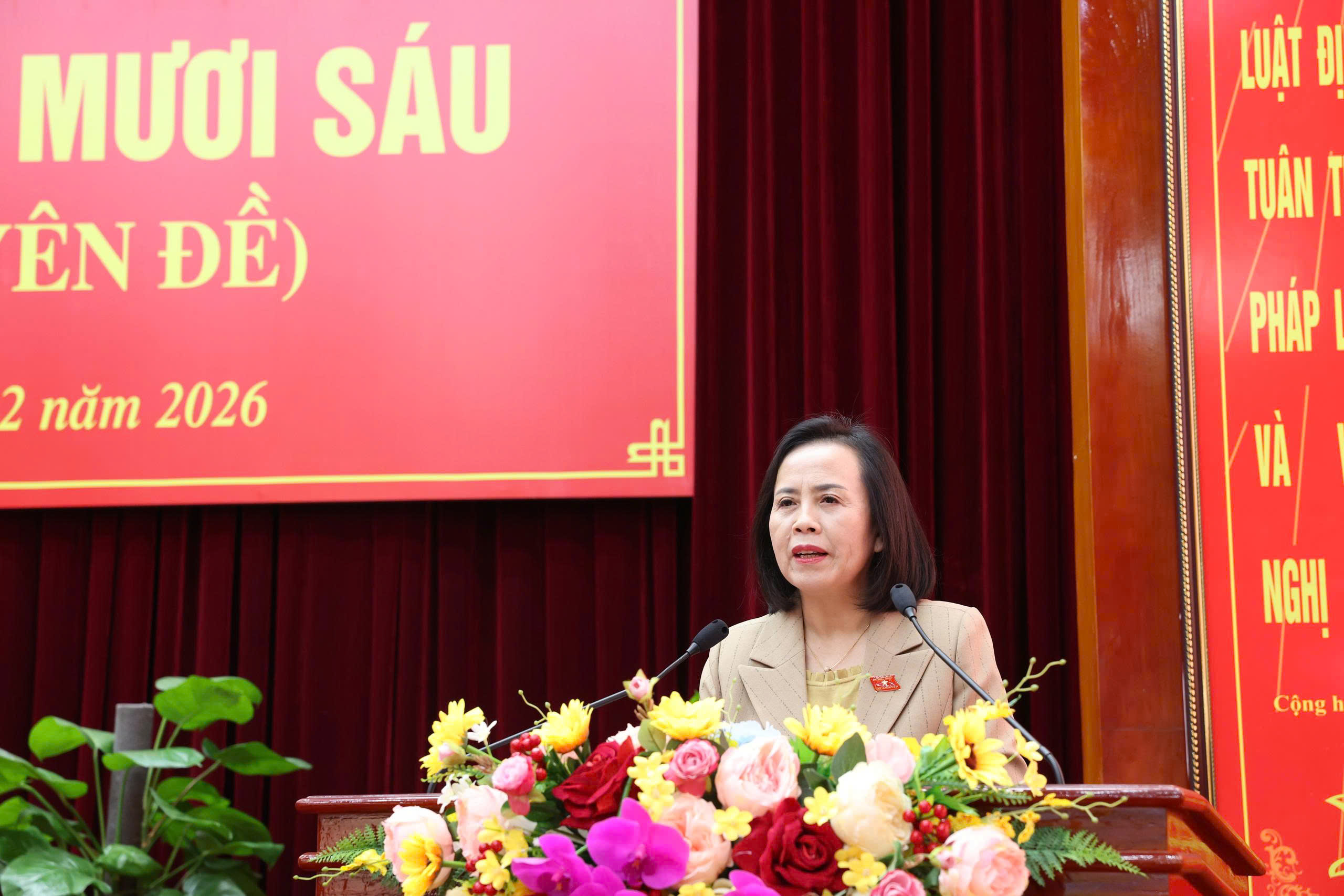 Kỳ họp thứ bốn mươi sáu HĐND tỉnh thông qua 05 nghị quyết quan trọng