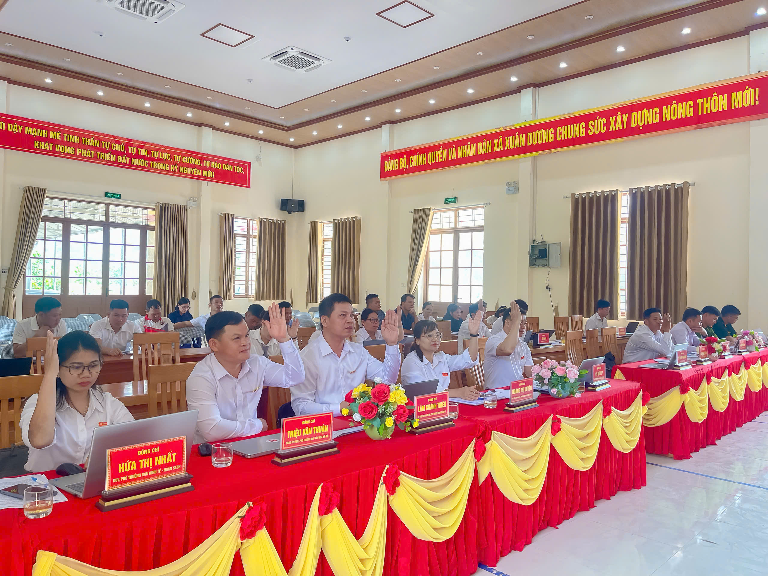 HĐND xã Xuân Dương tổ chức kỳ họp thường lệ giữa năm 2026 