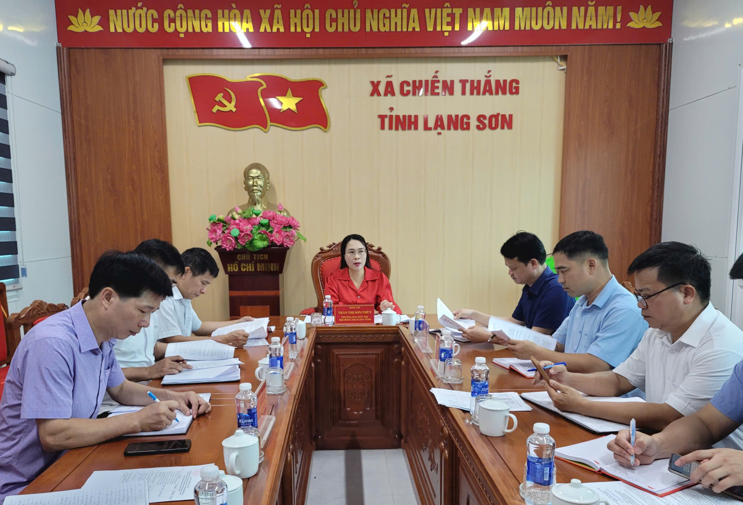 Ban Dân tộc HĐND tỉnh khảo sát việc thực hiện Nghị quyết số 13/2020/NQ-HĐND và các mô hình khuyến nông tại xã Chiến Thắng