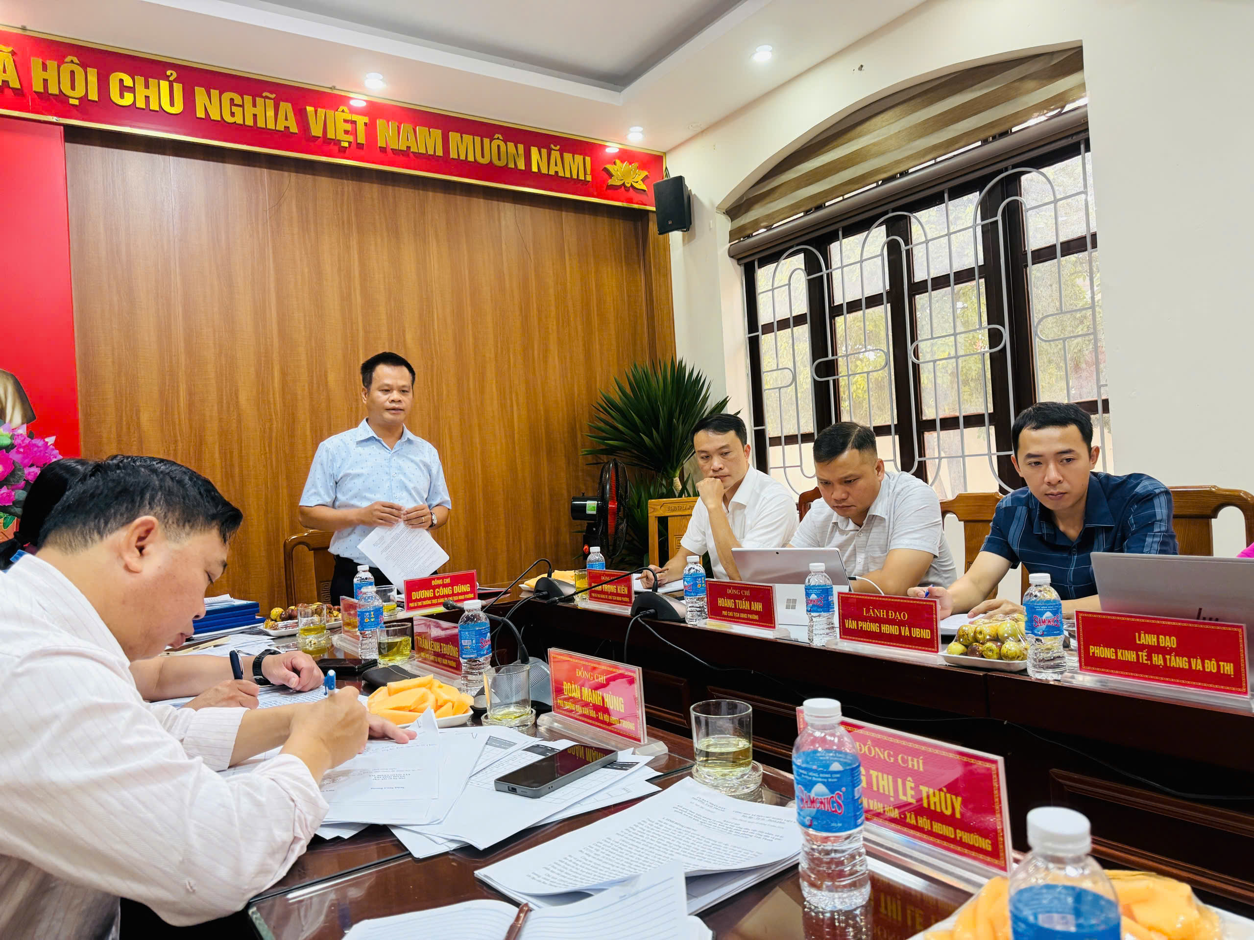 Hoạt động giám sát Thường trực HĐND phường Tam Thanh