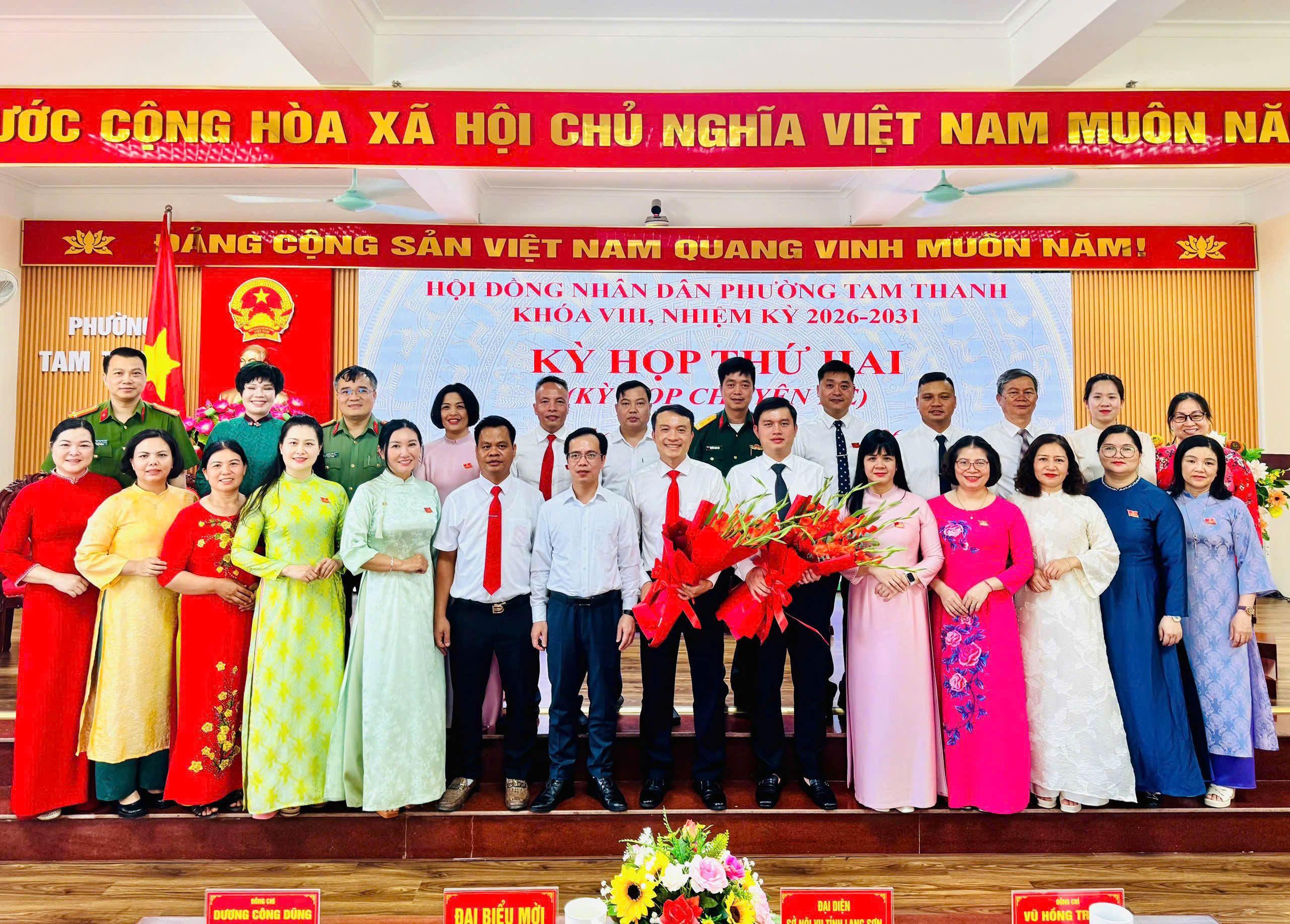 Kỳ họp chuyên đề HĐND phường Tam Thanh bầu bổ sung chức danh Chủ tịch UBND phường nhiệm kỳ 2026-2031