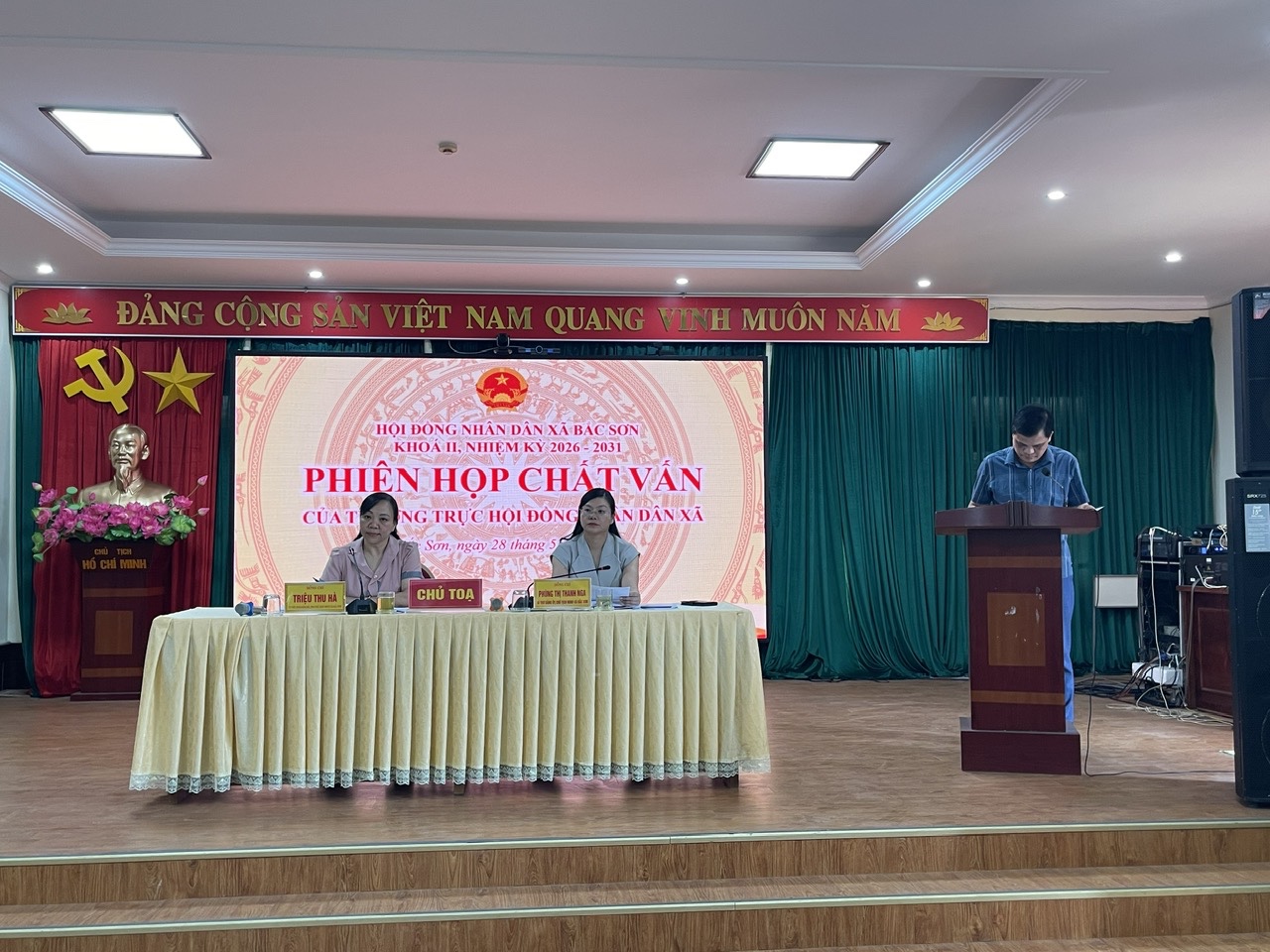 Thường trực HĐND xã Bắc Sơn tổ chức phiên chất vấn về công tác giáo dục truyền thống lịch sử, văn hóa địa phương trong các trường học