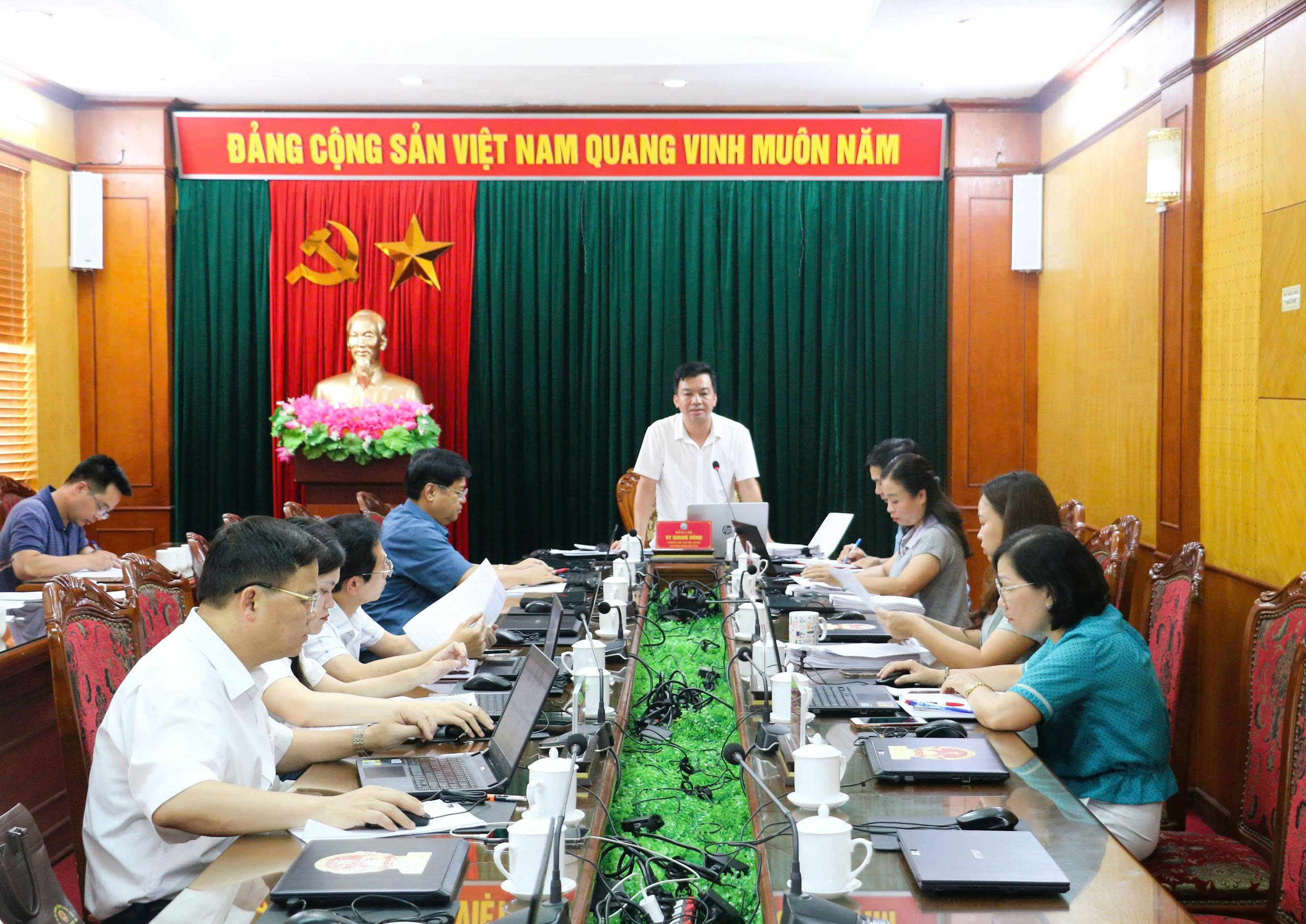 Ban Văn hóa – Xã hội HĐND tỉnh thẩm tra các nội dung trình tại kỳ họp thường lệ giữa năm 2026