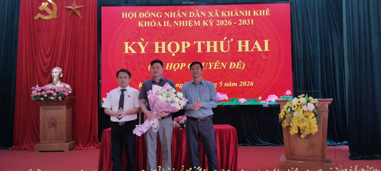 HĐND xã Khánh Khê tổ chức Kỳ họp thứ hai (kỳ họp chuyên đề) khóa II, nhiệm kỳ 2026 – 2031